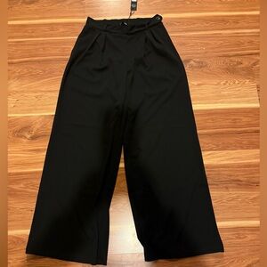 Fashion Nova Black Wide-Leg Pants